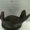HAND CARVED CHAIR - with curved back - Image 3